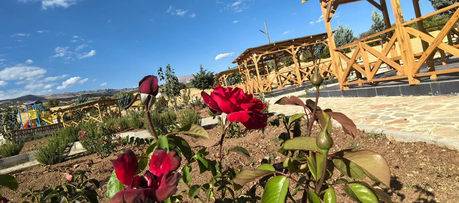 Üzeyir Peygamber Külliyesi Bahçe Peyzajı