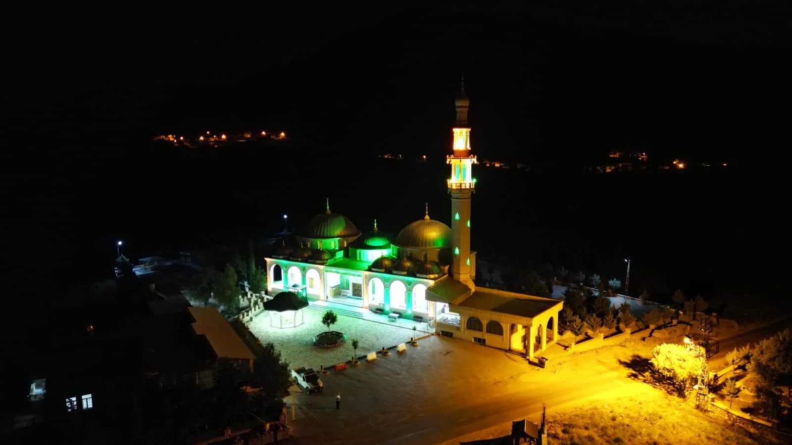 Gece Üstten Görünüm