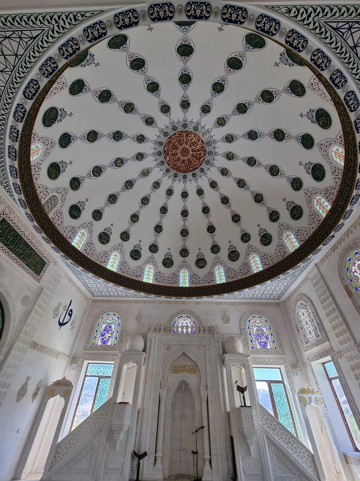 Üzeyir Peygamber Camii Tavan Detayı